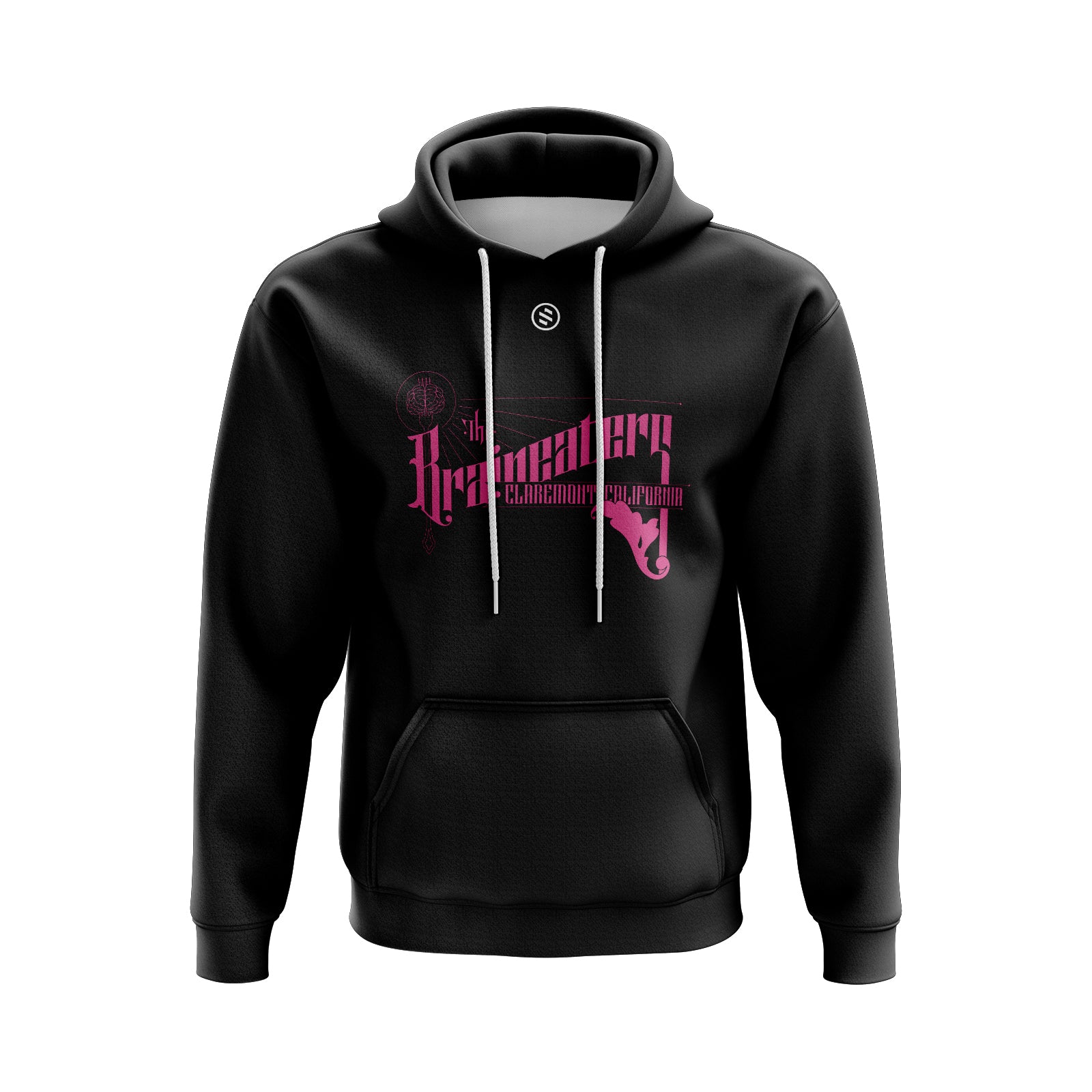 Claremont Braineaters  - Black Pocket Hoodie