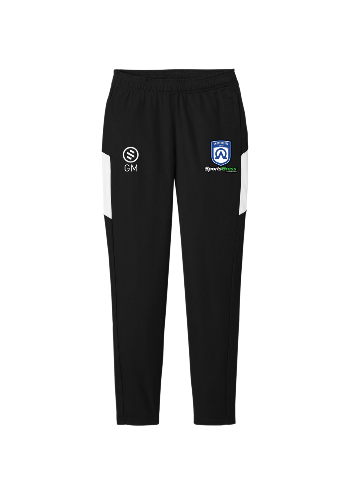 Ambassadors FC - Ohio - ProFit Tapered Pant - Men's - Black/ White