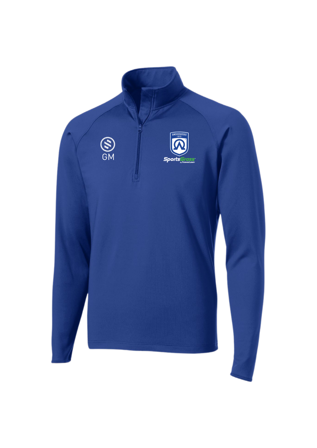 Ambassadors FC - Ohio - 1/4-Zip Pullover - Men’s - True Royal