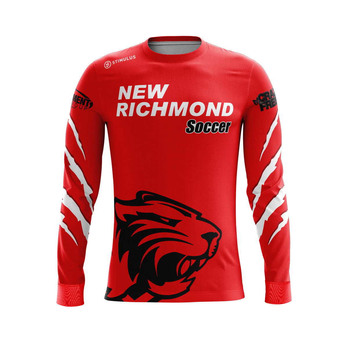 New Richmond Soccer - Red Goalkeeper Game Jersey