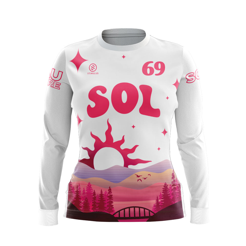 Sol Ultimate - Black Long Sleeve Game Jersey