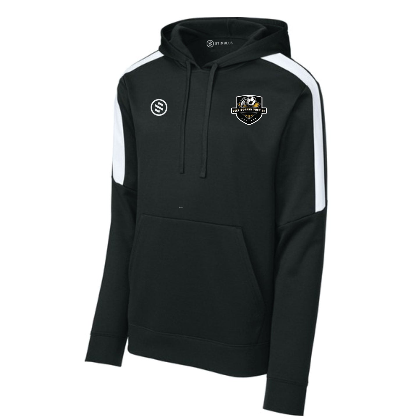 Pike Fury FC - Performance Stripe Hoodie - Youth