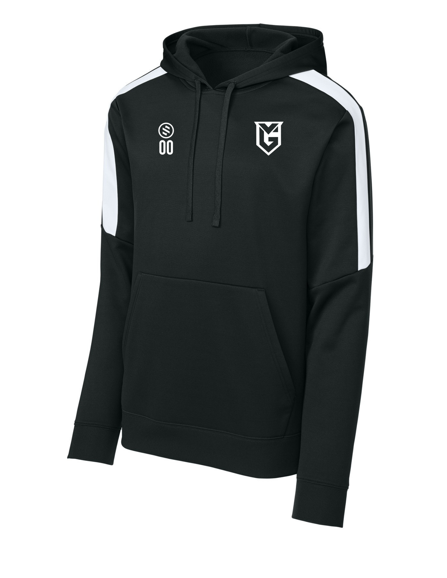 VSA Guardian - Performance Stripe Hoodie - Adult - Black