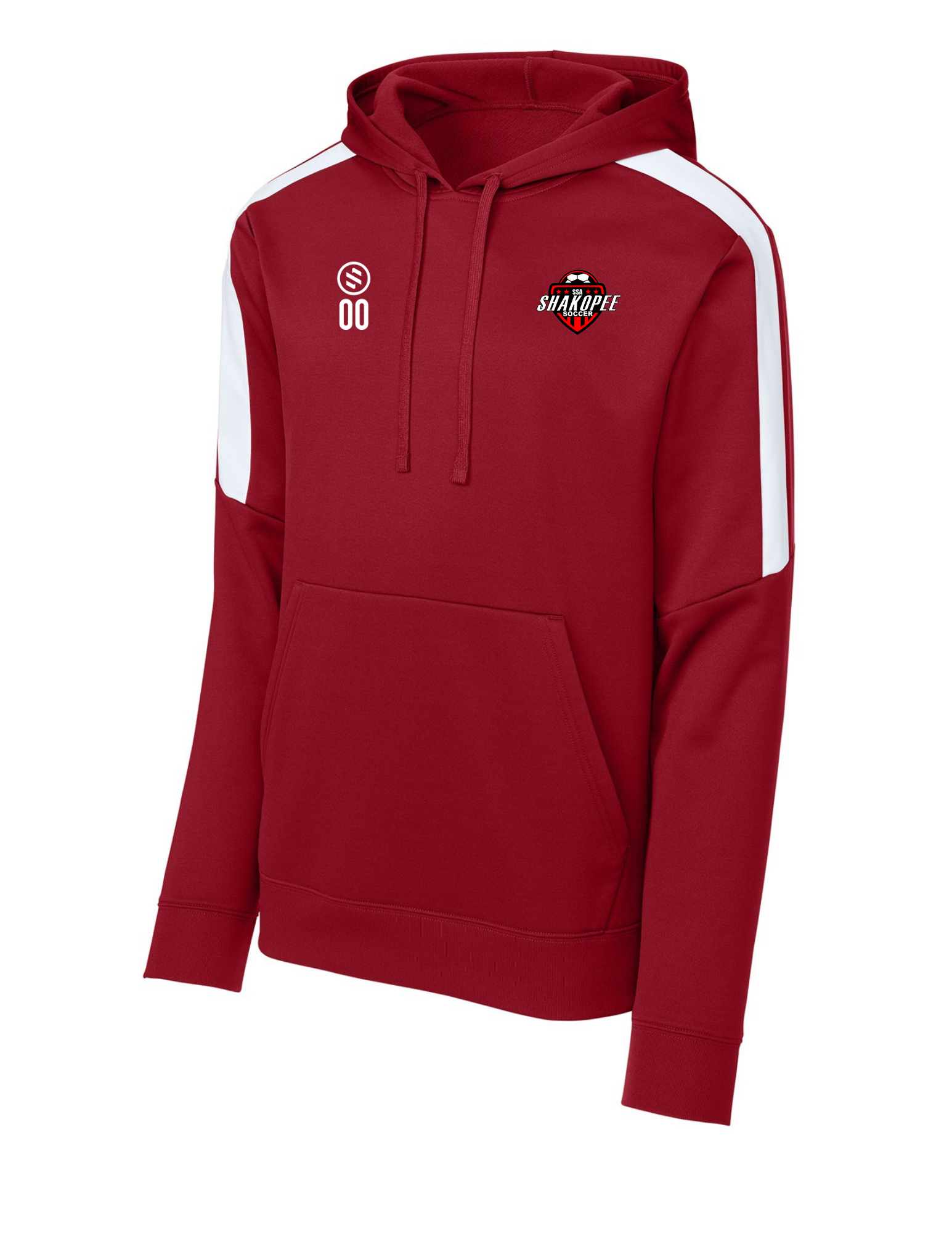 Shakopee Soccer Association - Performance Stripe Hoodie - Adult