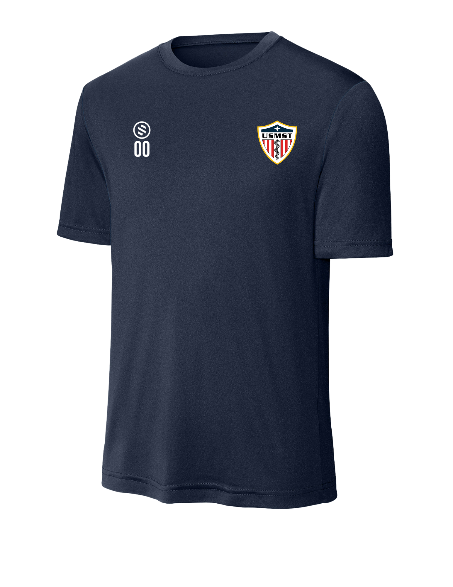 United States Medical Soccer Team - Performance Club Tee - Men's - True Navy