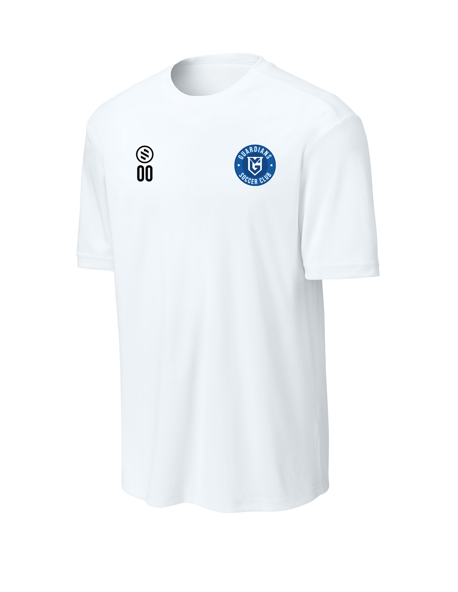 VSA Guardian - Core Performance Tee - White/ White