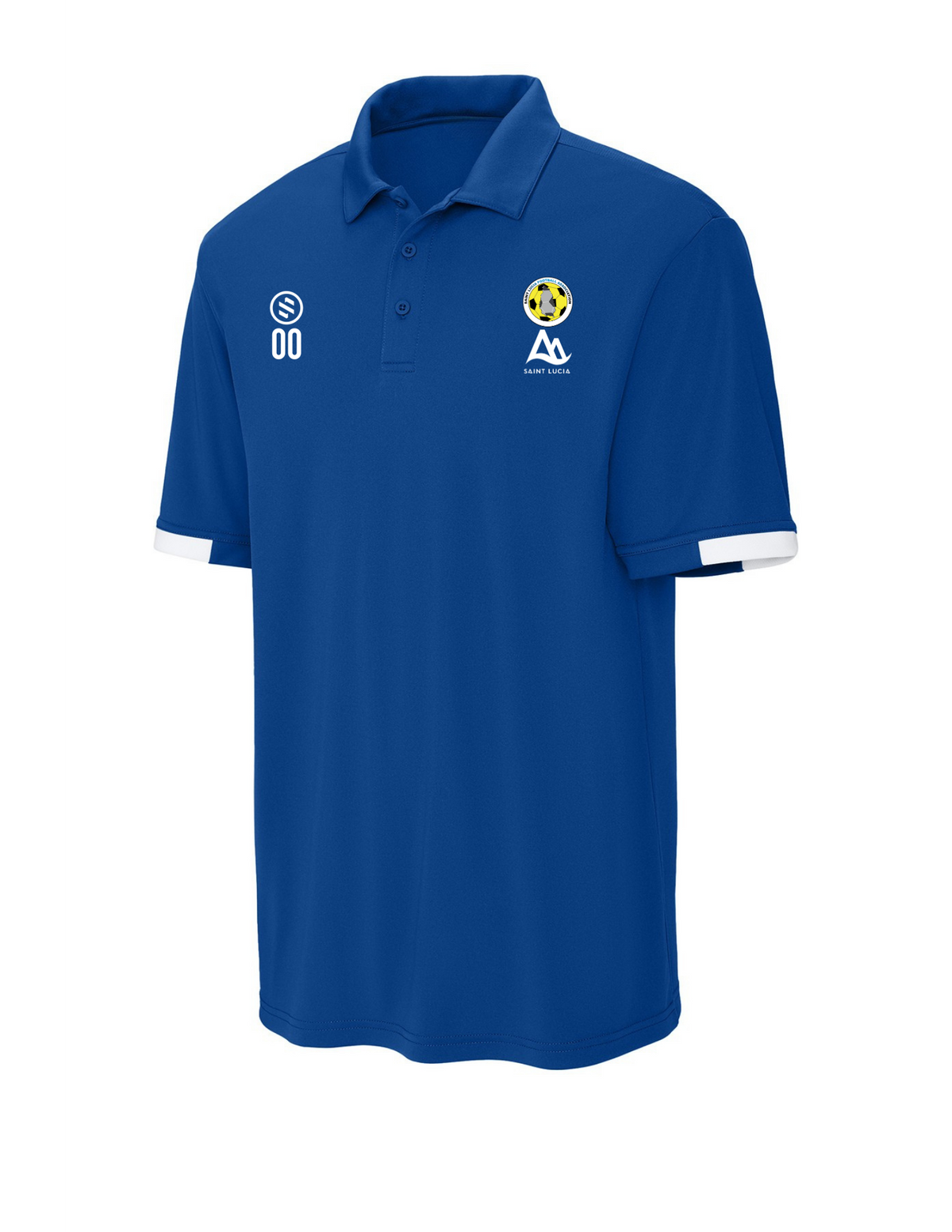 Saint Lucia - Core Performance Polo - True Royal