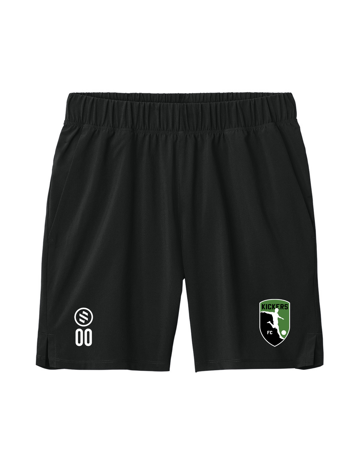 Kickers FC Coaches - Performance Pocket Short - Men’s - Black