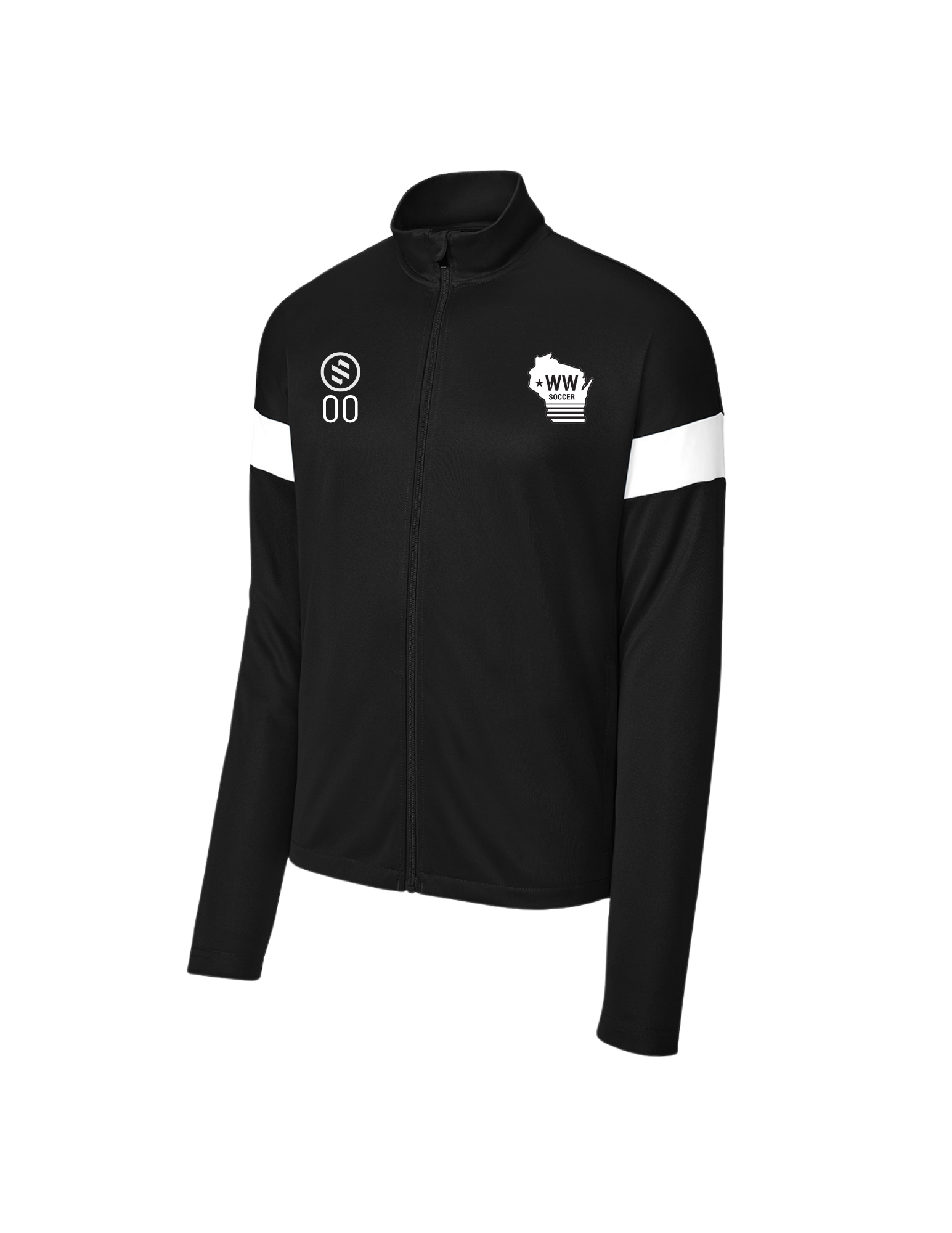 Western Wisconsin Coaches - Profit Full-Zip Jacket - Men's - Black/ White