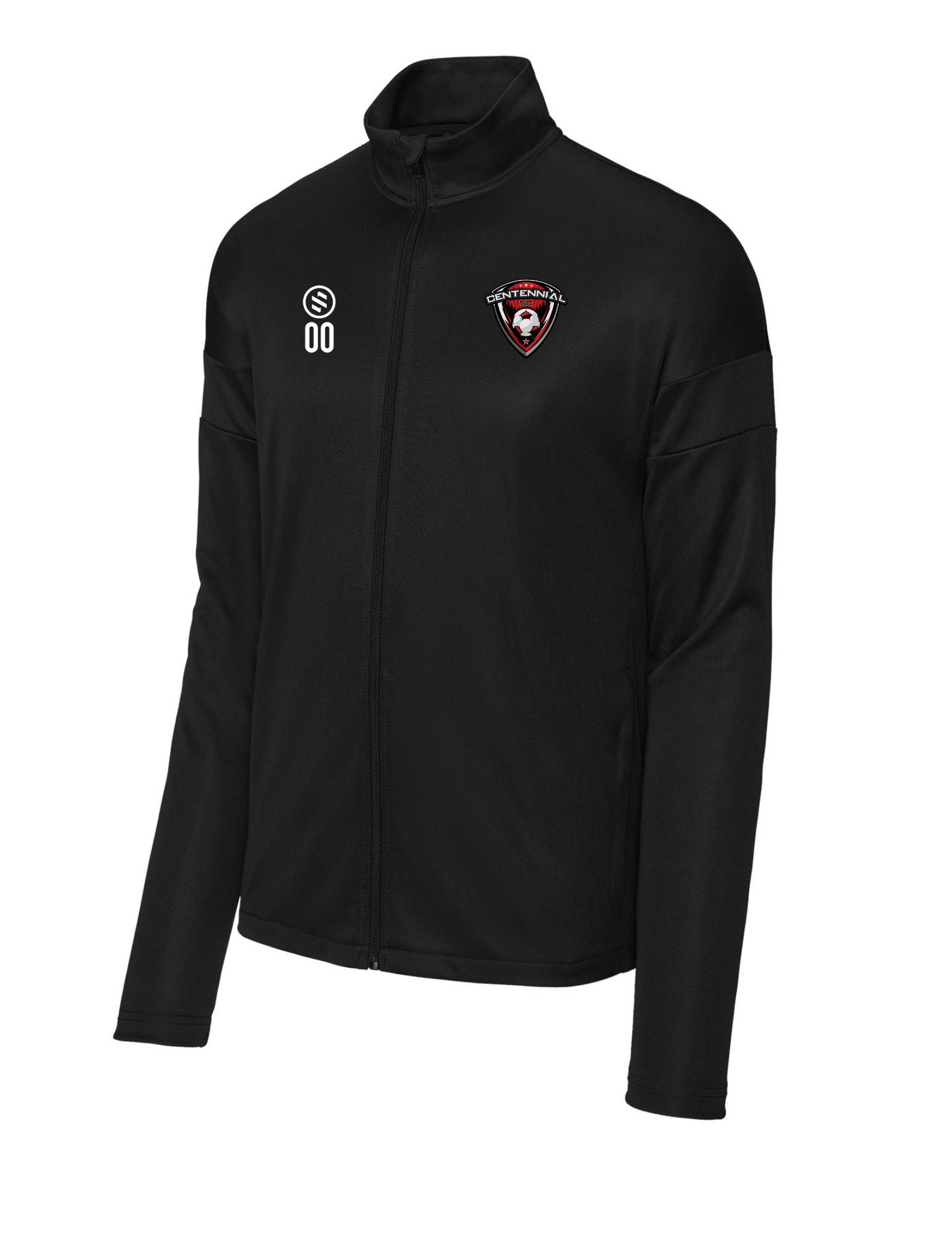 Centennial SC Coaches - ProFit Full-Zip Jacket - Men's - Black/ Black