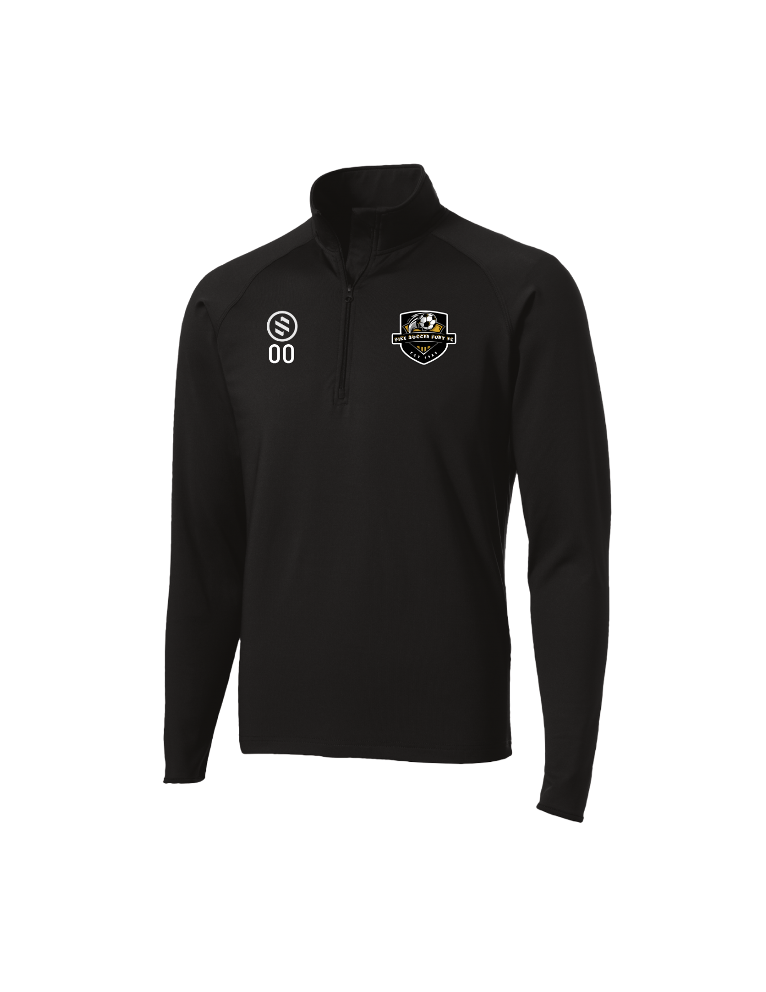 Pike Fury FC - 1/4-Zip Pullover - Men’s