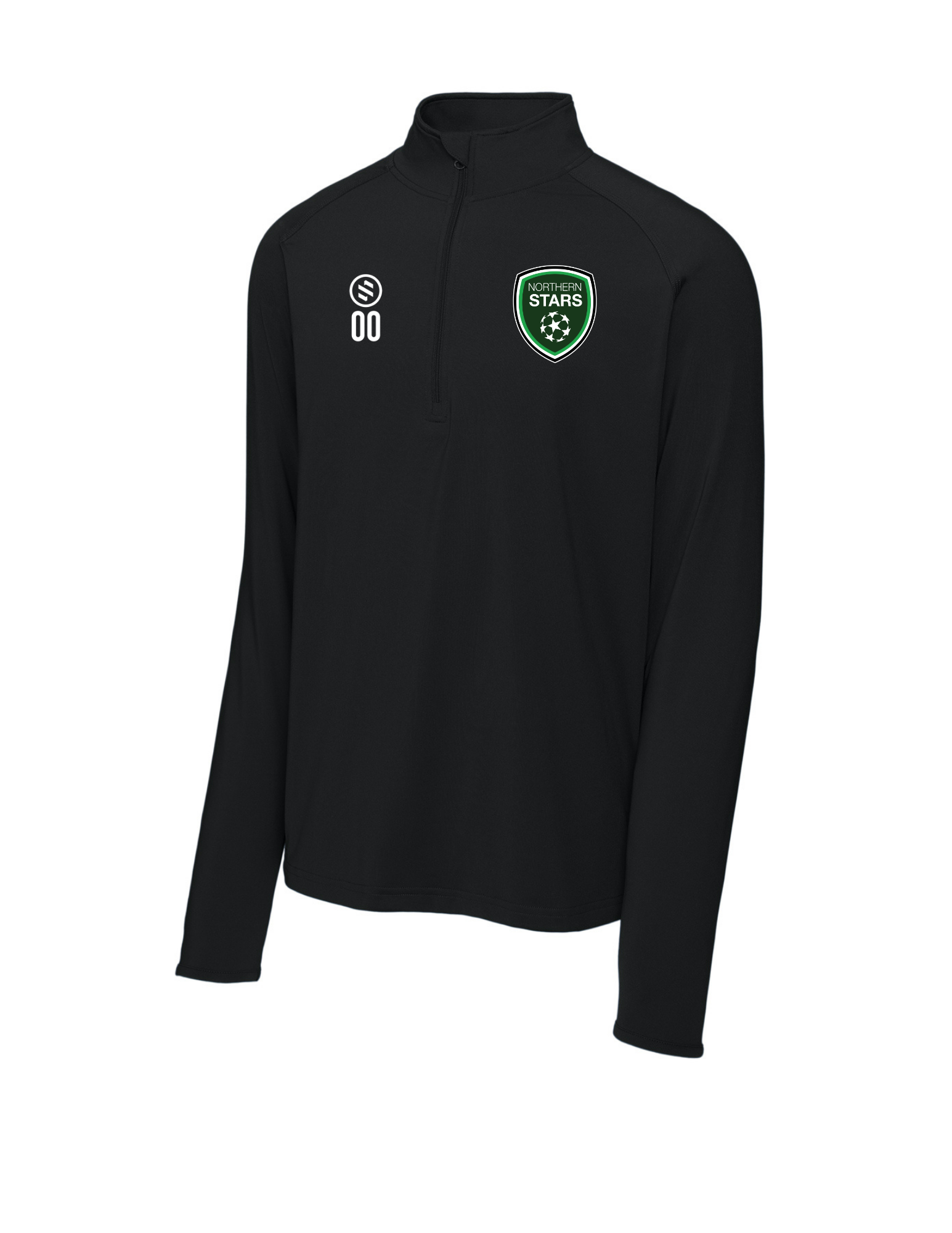 Northern Stars - 1/4-Zip Pullover - Men's - Black