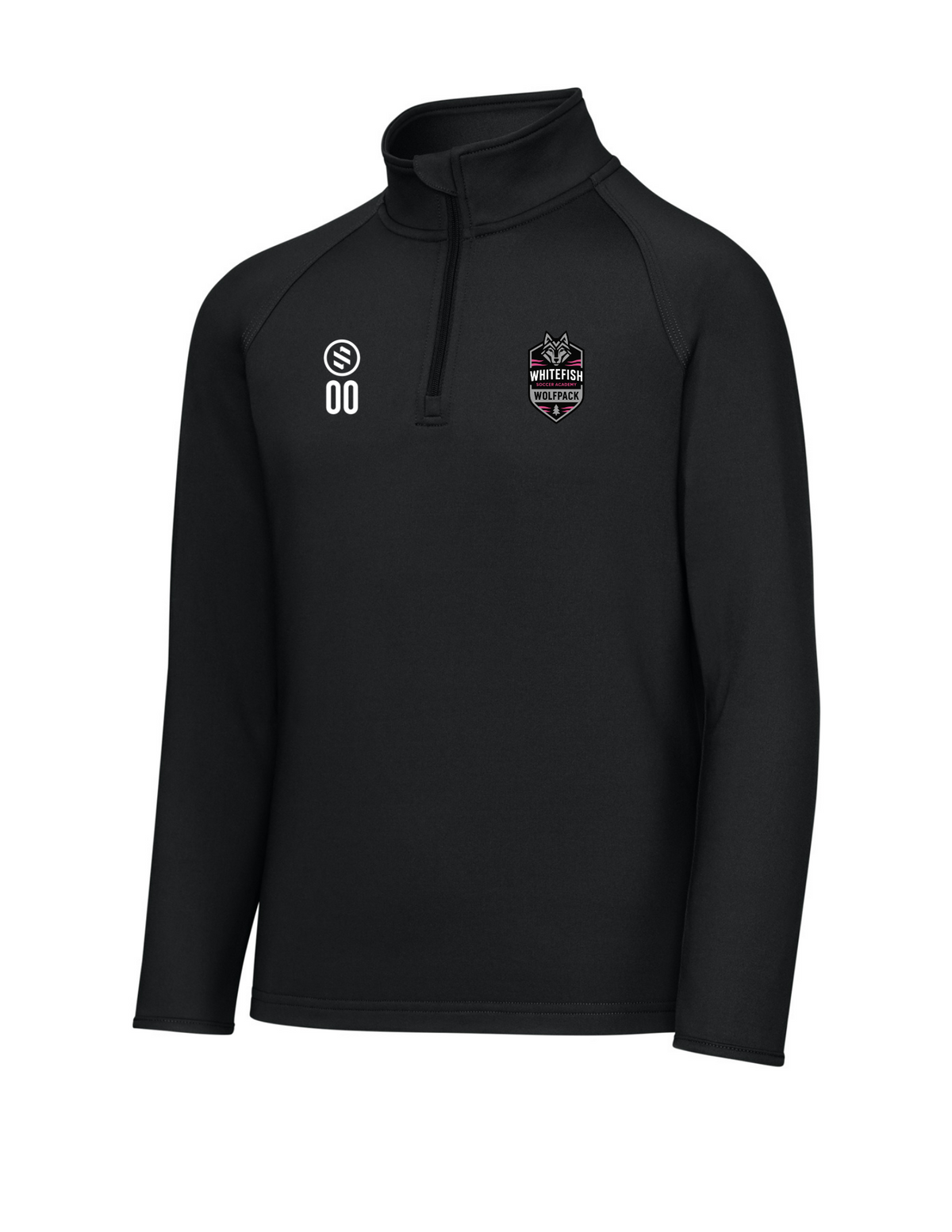 Whitefish Soccer Academy - 1/4-Zip Pullover - Men's
