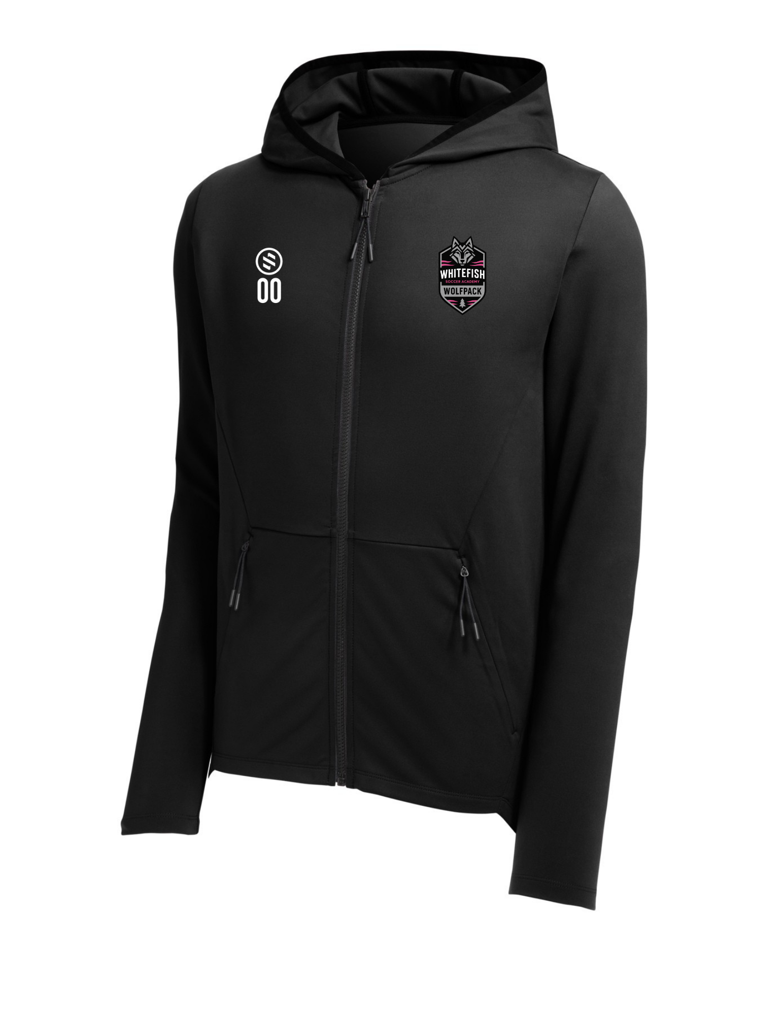 Whitefish Soccer Academy - Performance Zip Hoodie - Men's