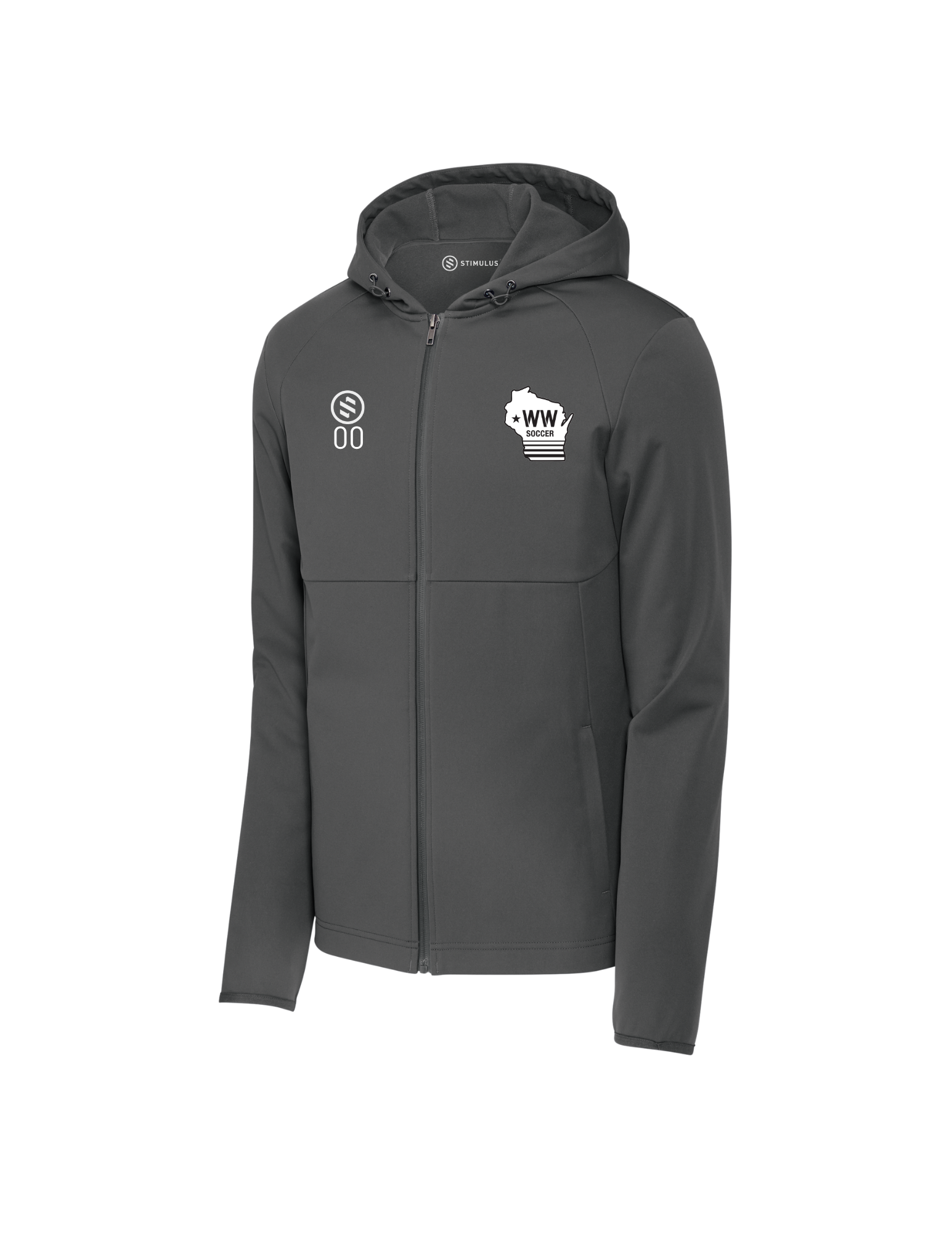 Western Wisconsin Coaches - Pro Weather Jacket - Men's - Graphite