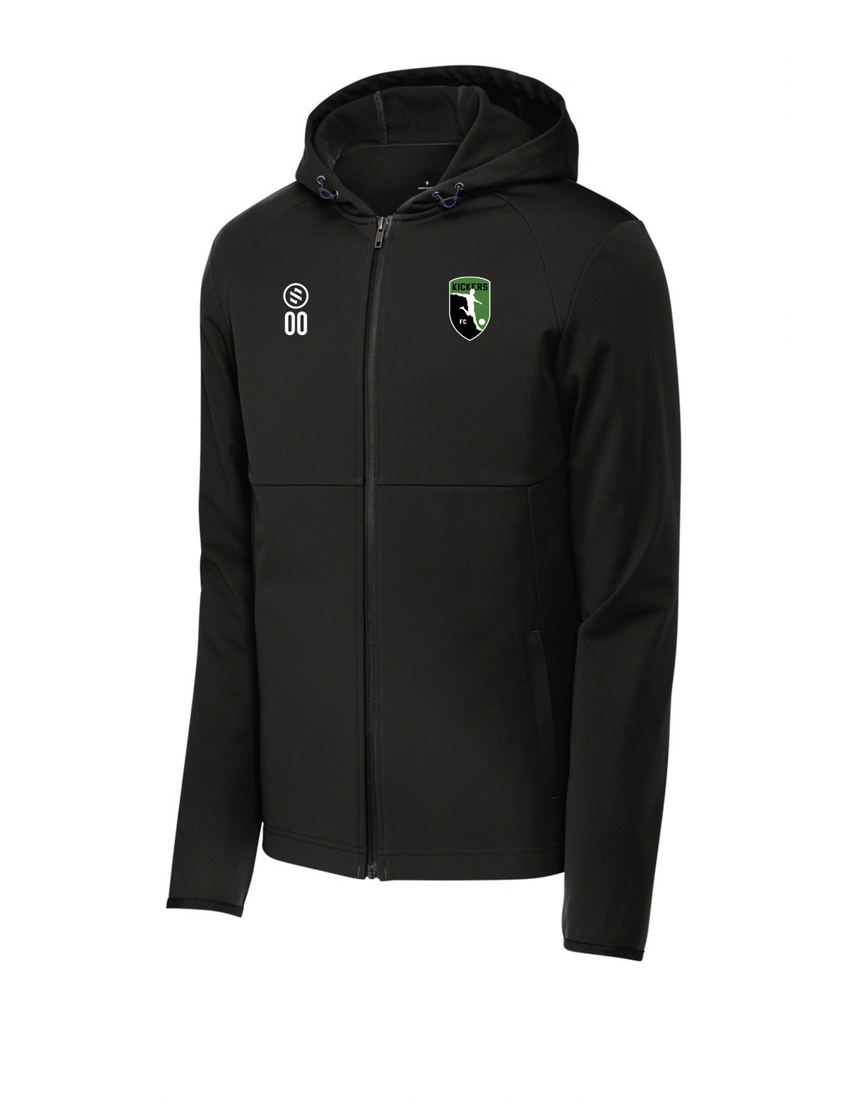 Kickers FC Coaches - Pro Weather Jacket - Men’s - Deep Black