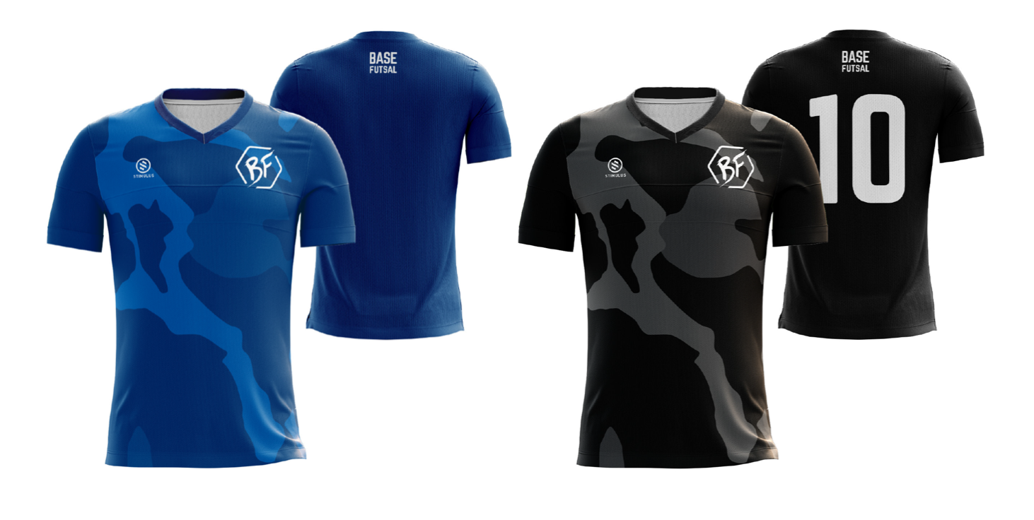 Base Futsal - Blue/Black Reversible Jersey