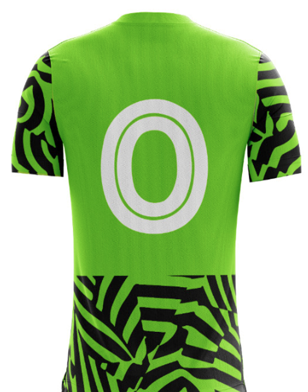 Kickit365 - Green Game Jersey