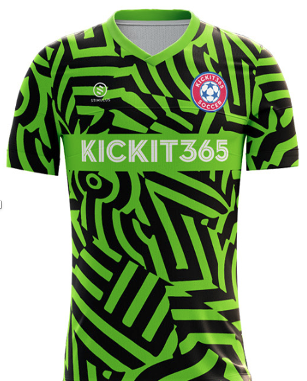 Kickit365 - Green Game Jersey