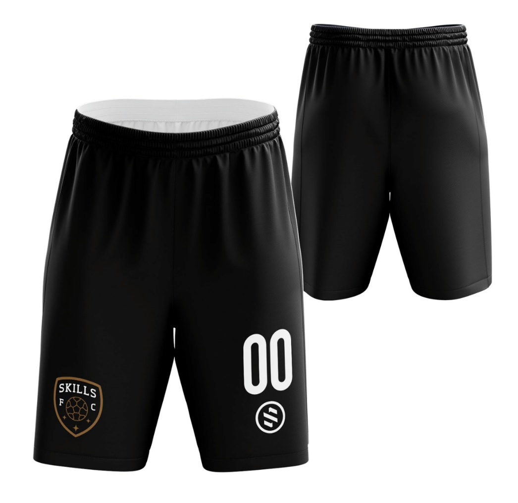 Skills FC - Black Shorts