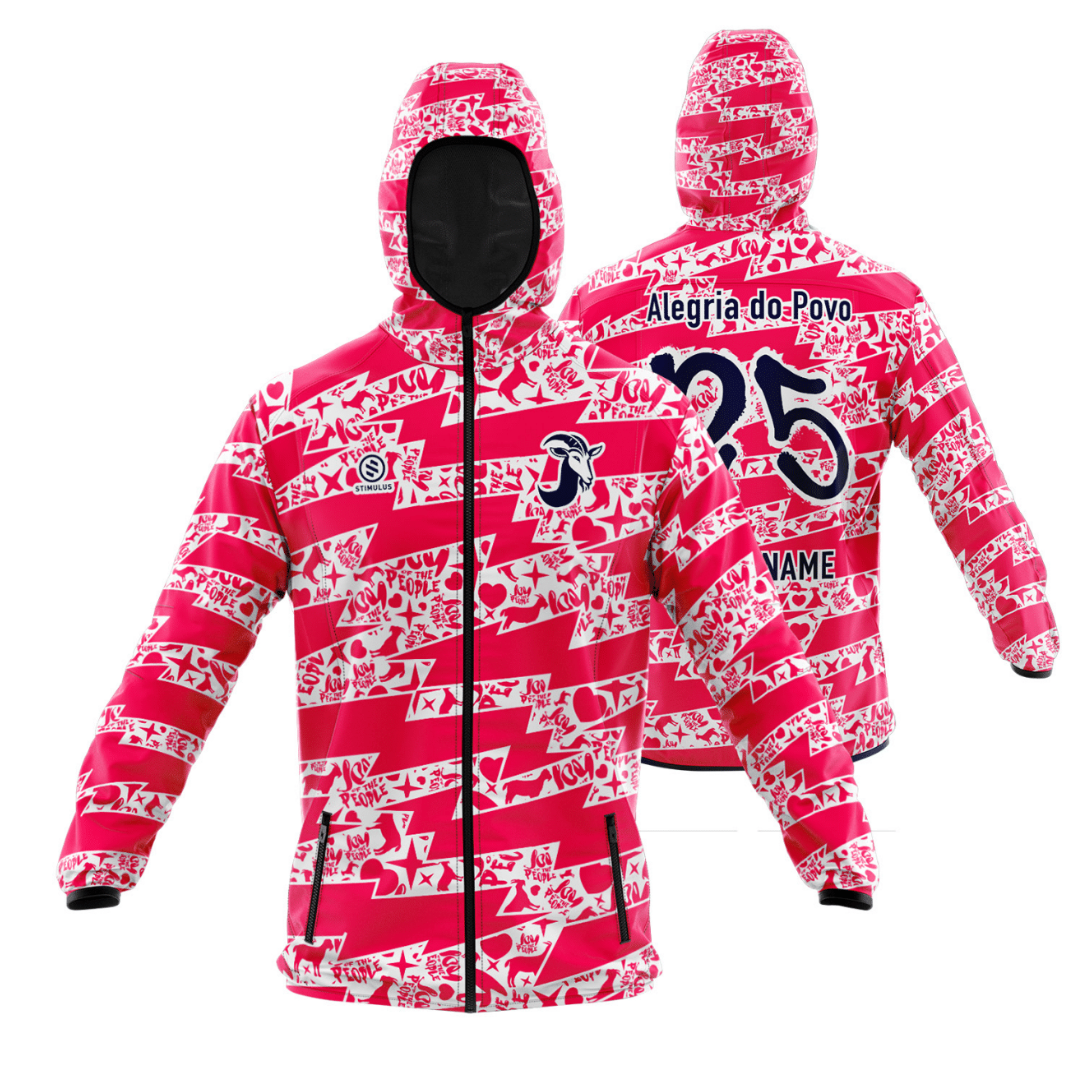 Joy Of The People  -Pink Rain Jacket