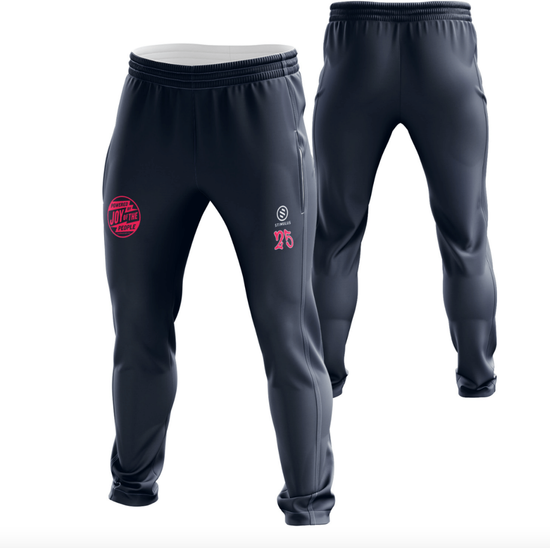 Joy Of The People  - Navy Track Pants