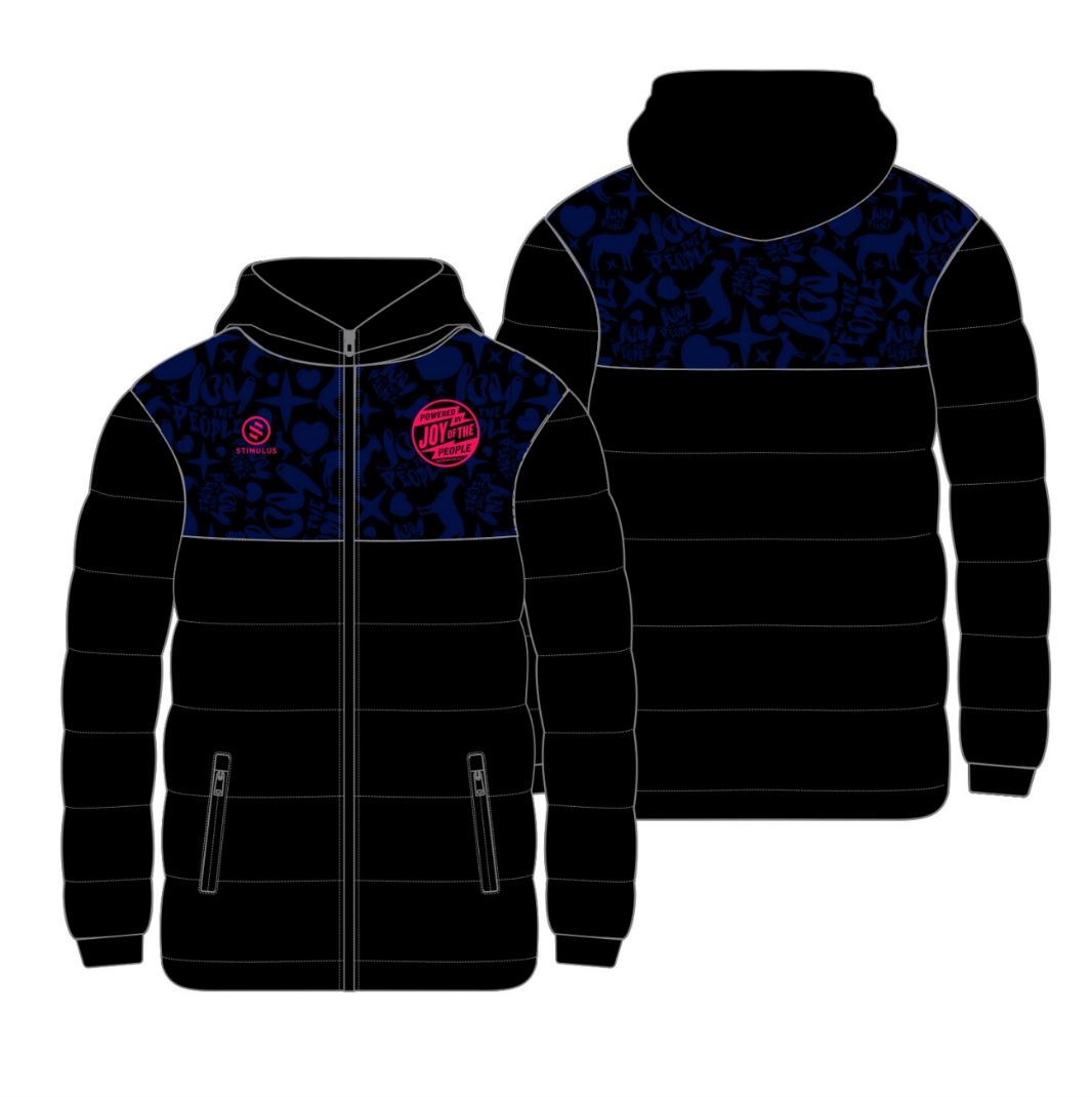 Joy Of The People - Black Winter Jacket