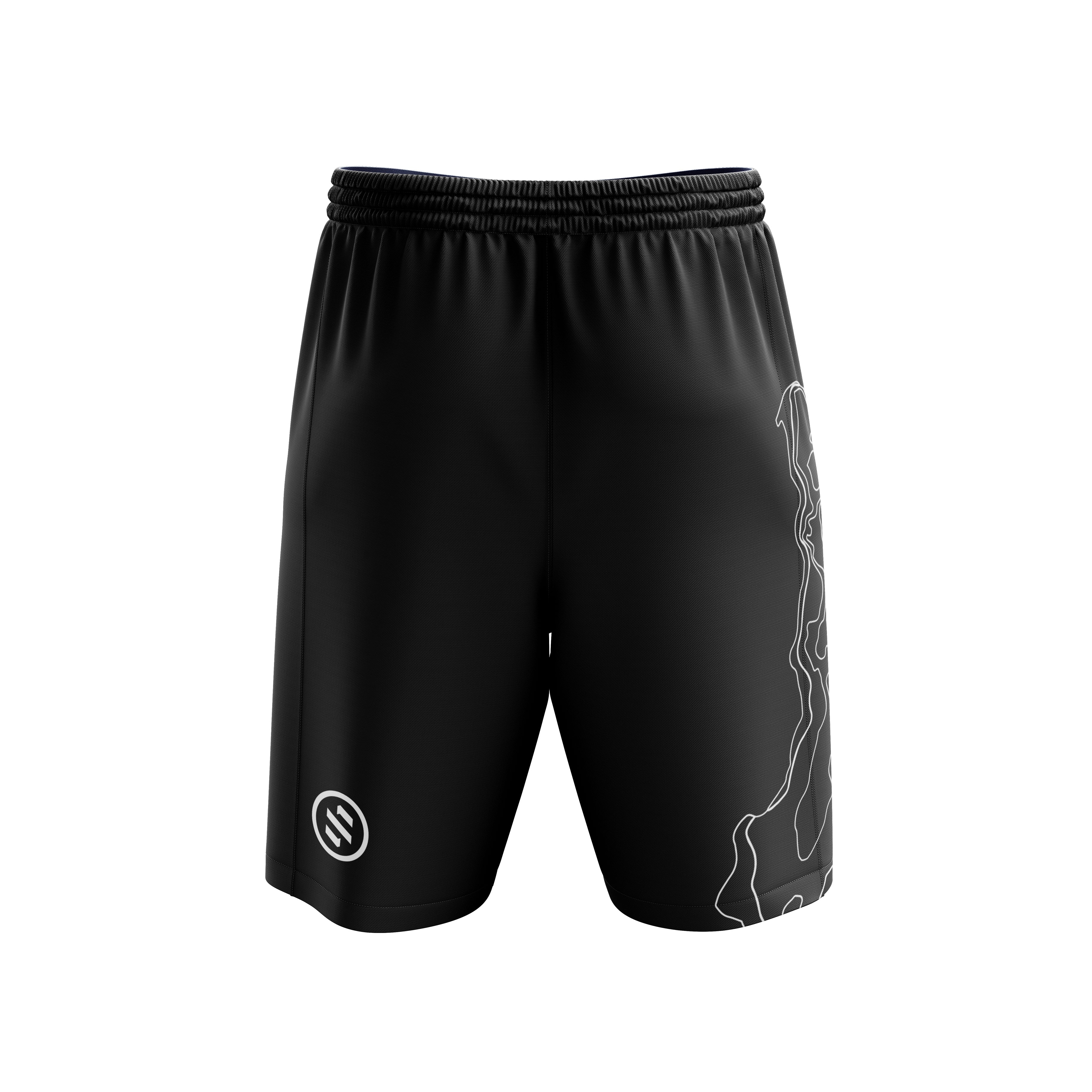 White Bear Lake Ultimate - Black Game Shorts