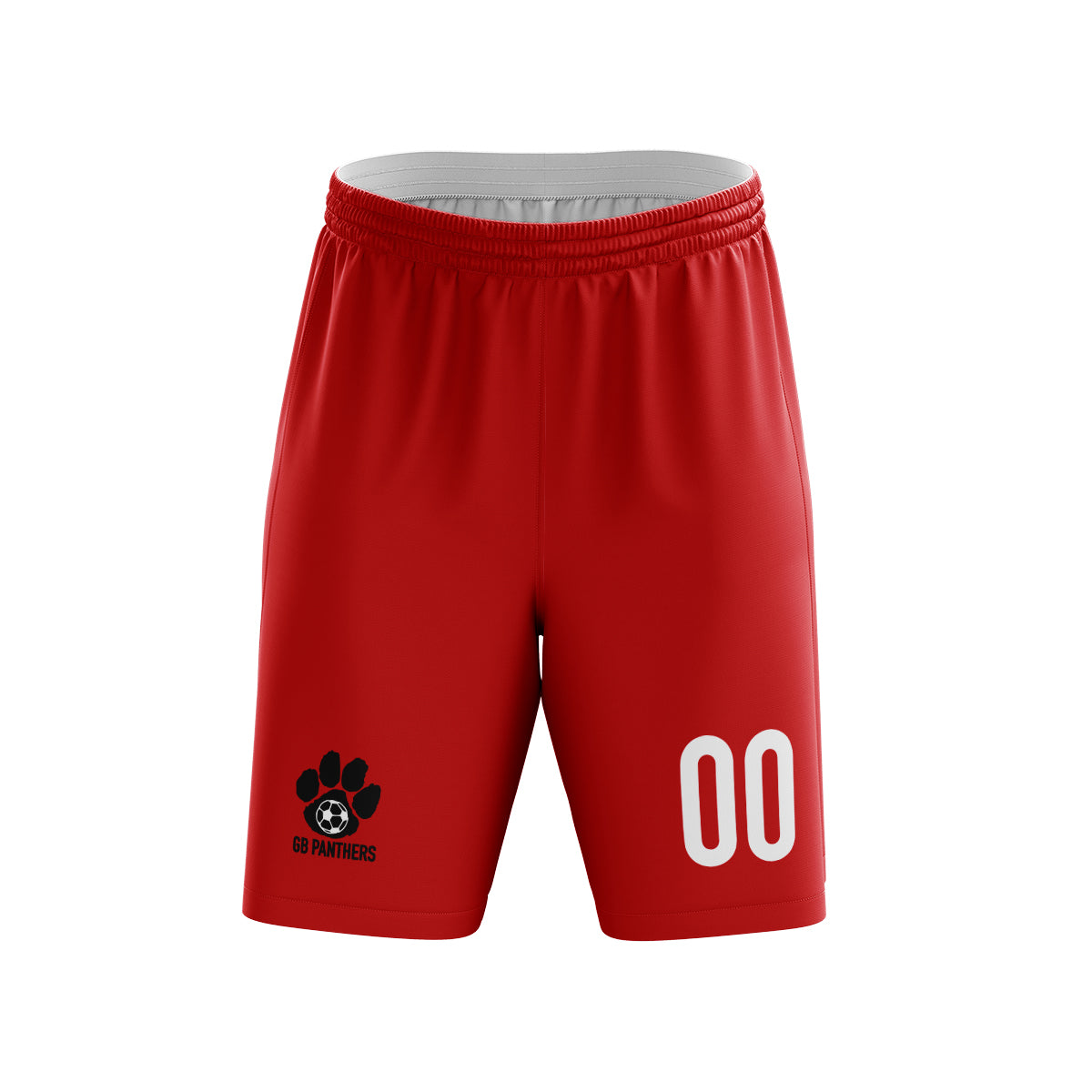 GB Panthers - Red Game Shorts