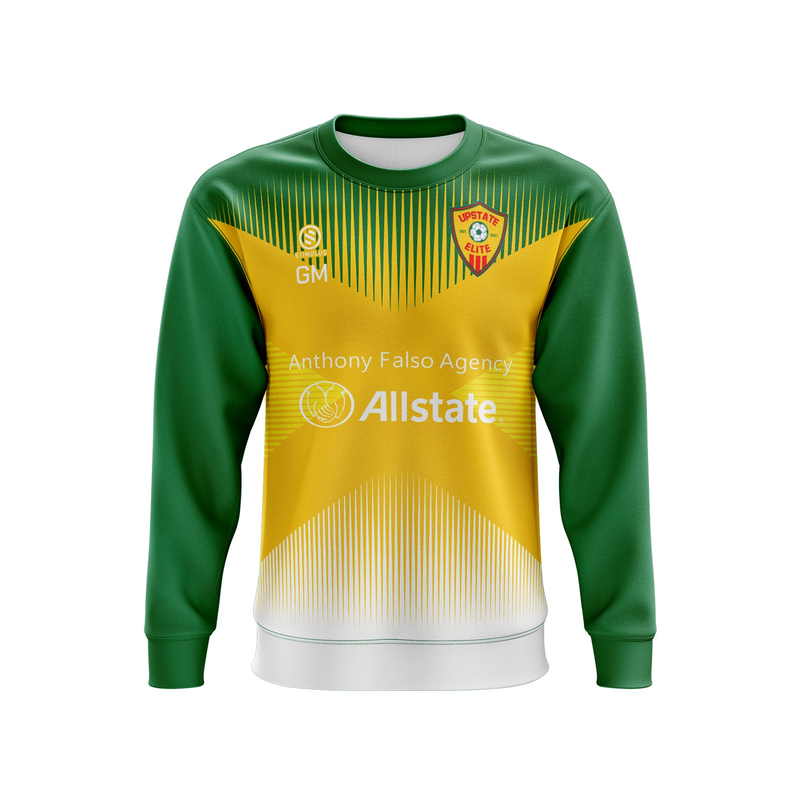 Upstate Elite - Green/Yellow Sweatshirt