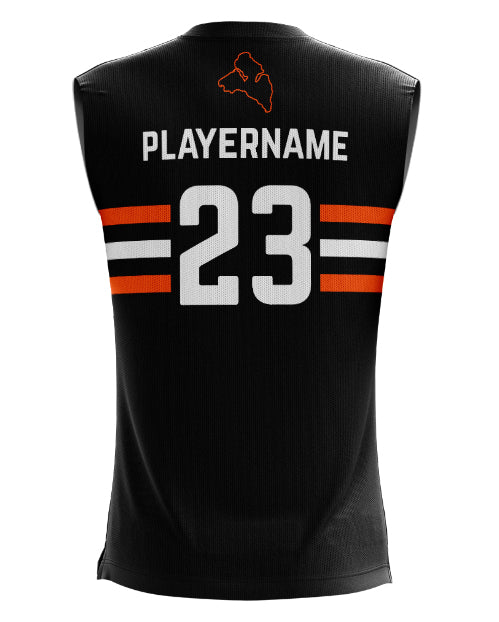 White Bear Lake Ultimate - Black Tank Top Jersey