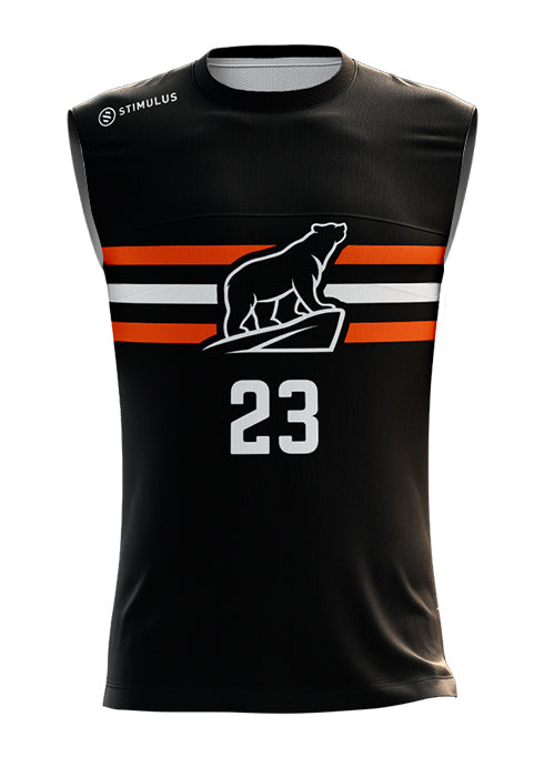 White Bear Lake Ultimate - Black Tank Top Jersey
