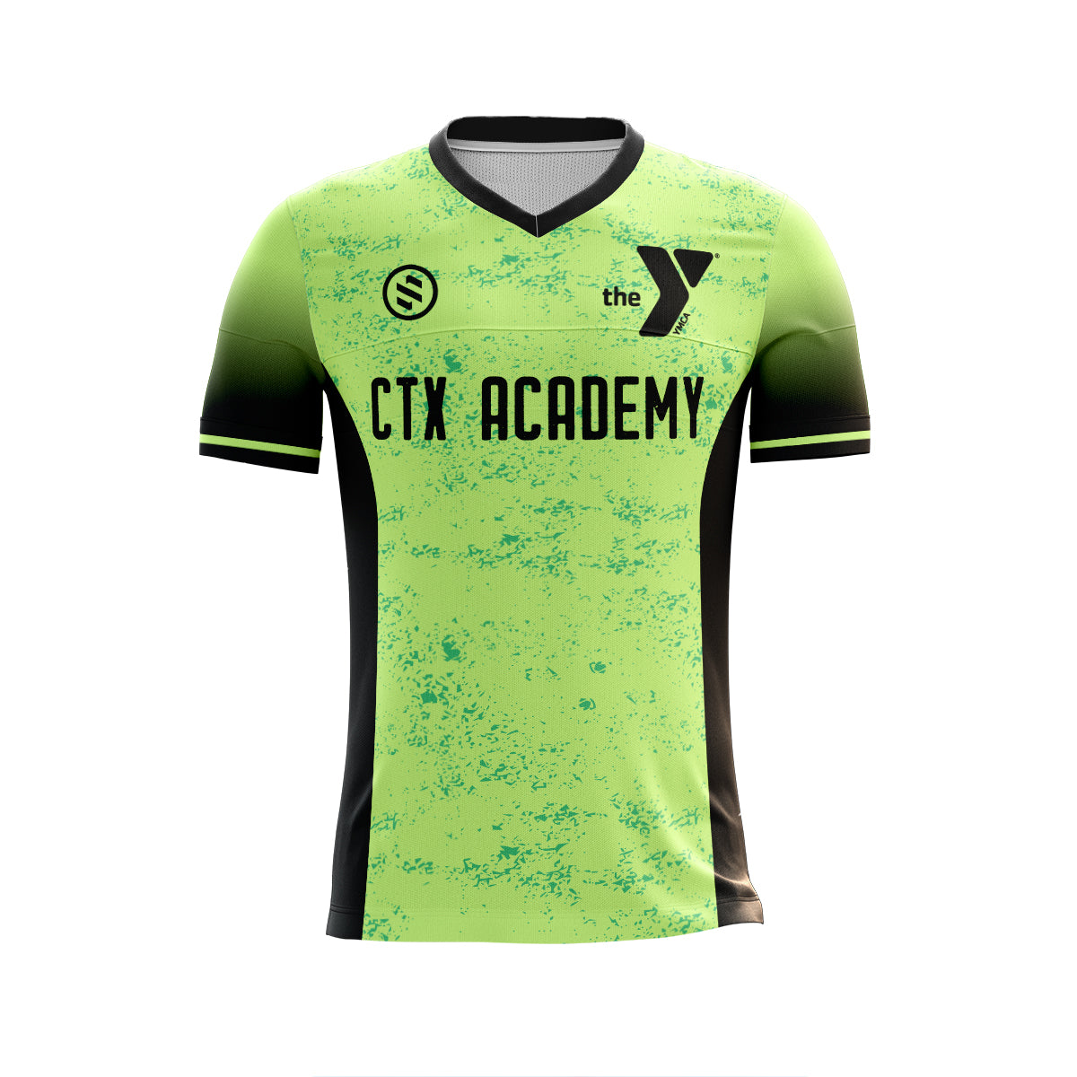 CTX Soccer Academy - Neon Light Green Game Jersey
