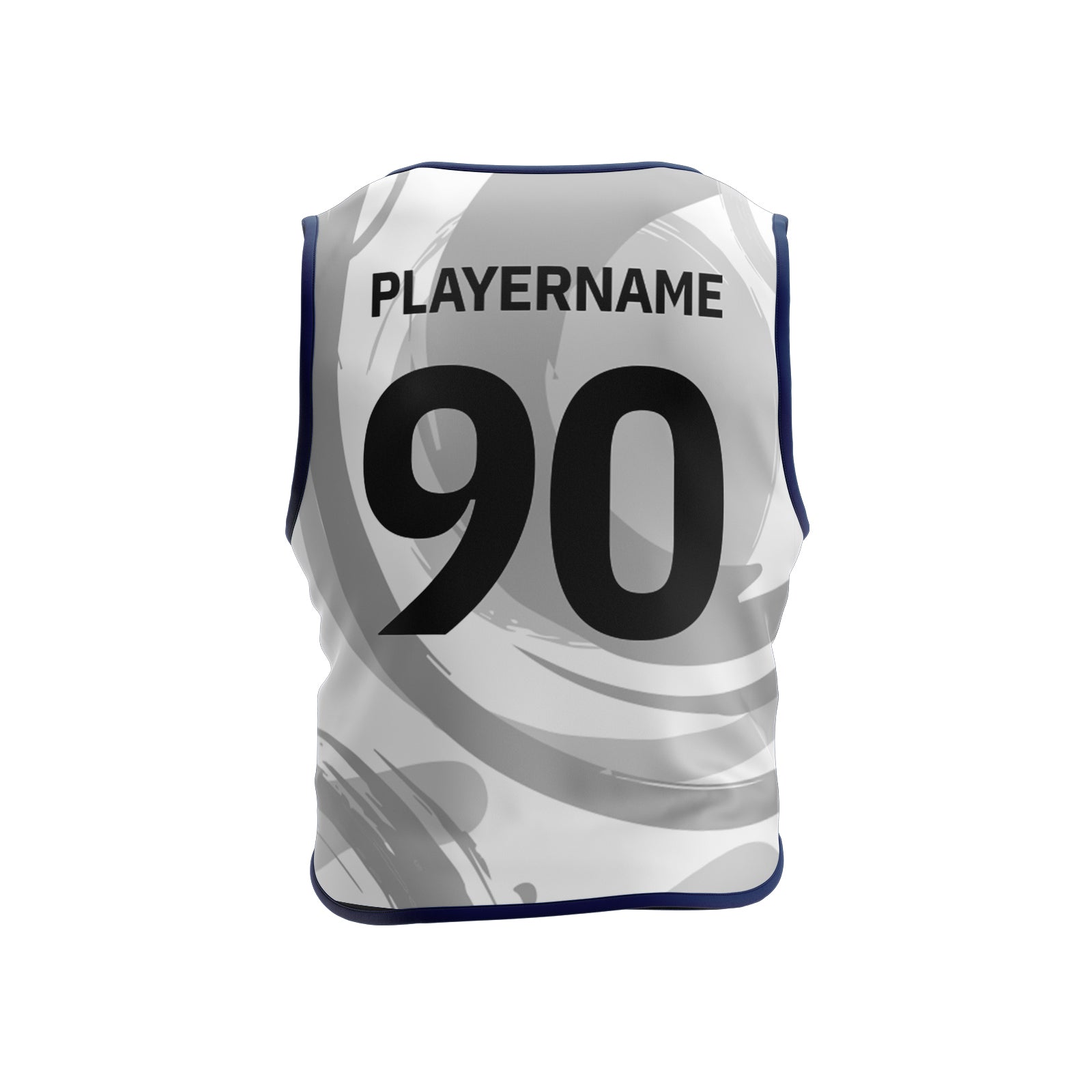 Manatee - Navy/White Reversible Pinnie