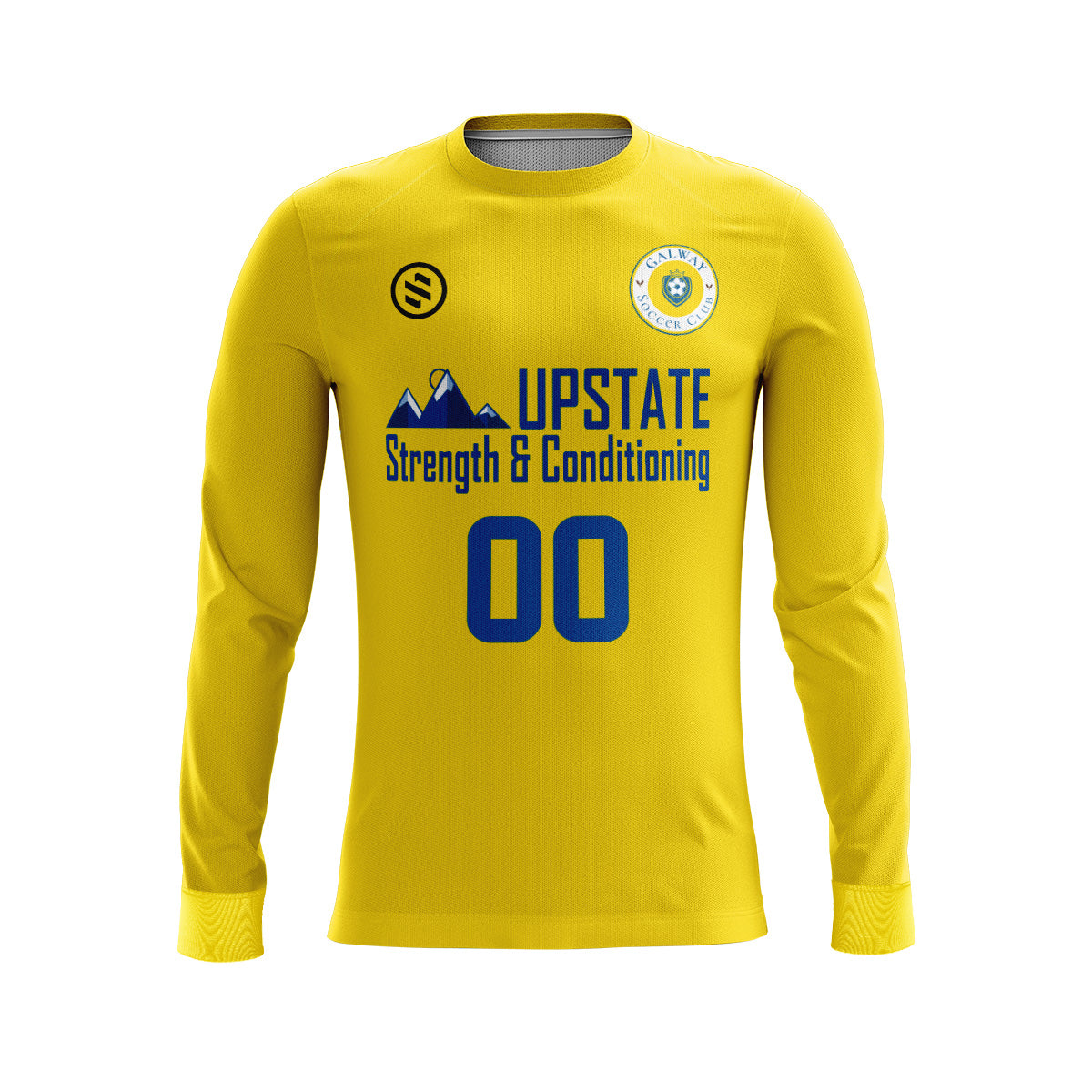 Galway Soccer Club - Yellow Goalkeeper Jersey