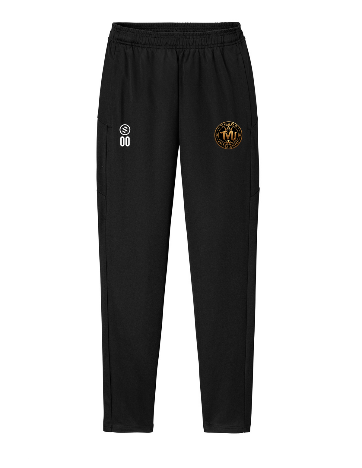 Tuzos Valley United - ProFit Tapered Pant - Youth - Black