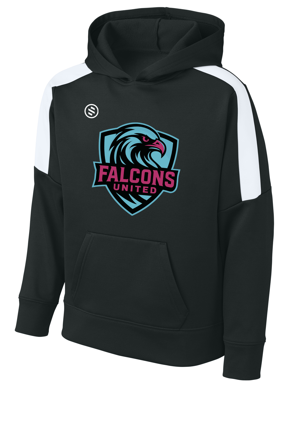 Falcons United  - Performance Stripe Hoodie - Youth