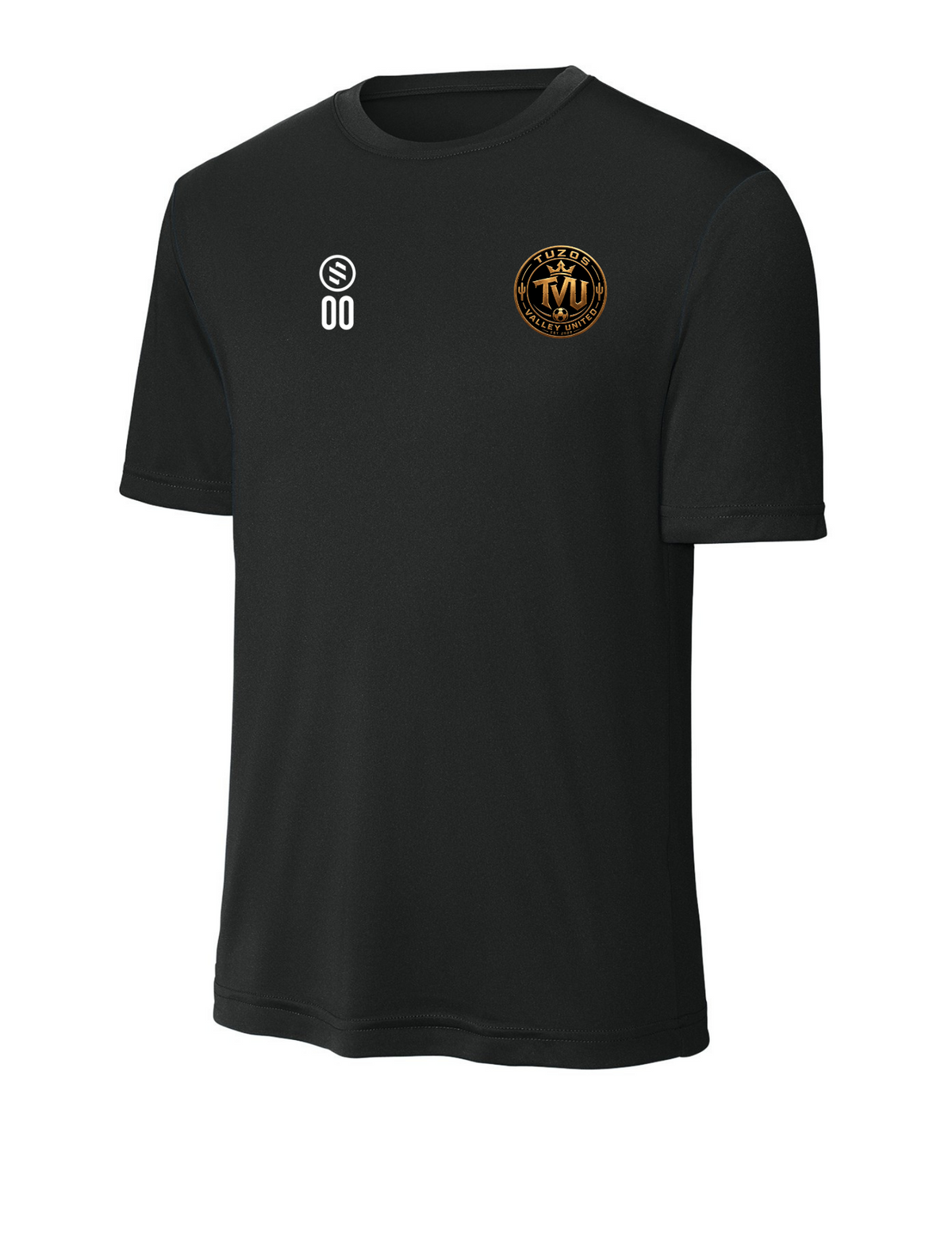 Tuzos Valley United - Competitor Crew Tee - Youth - Black