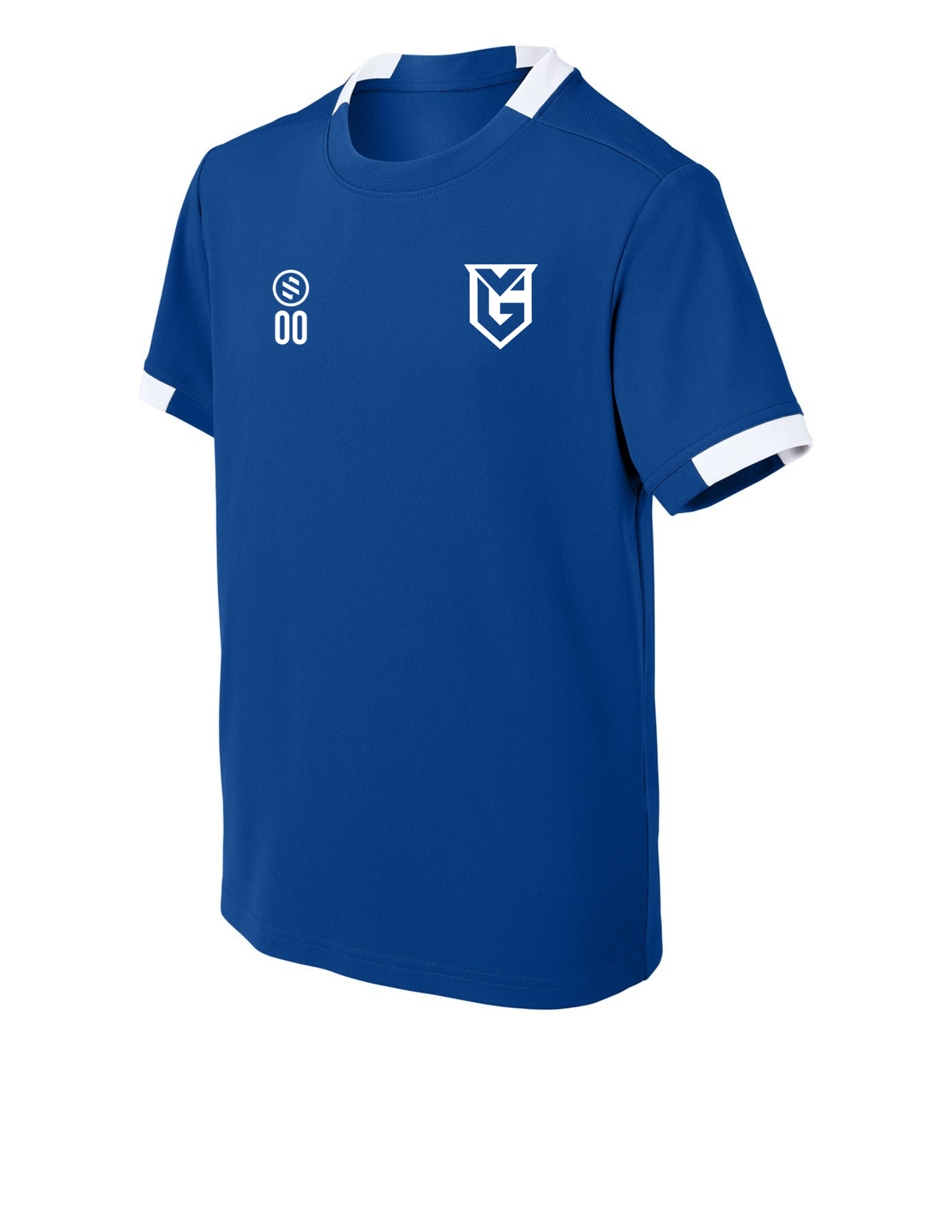 VSA Guardian - Core Performance Tee - Youth - True Royal/ White