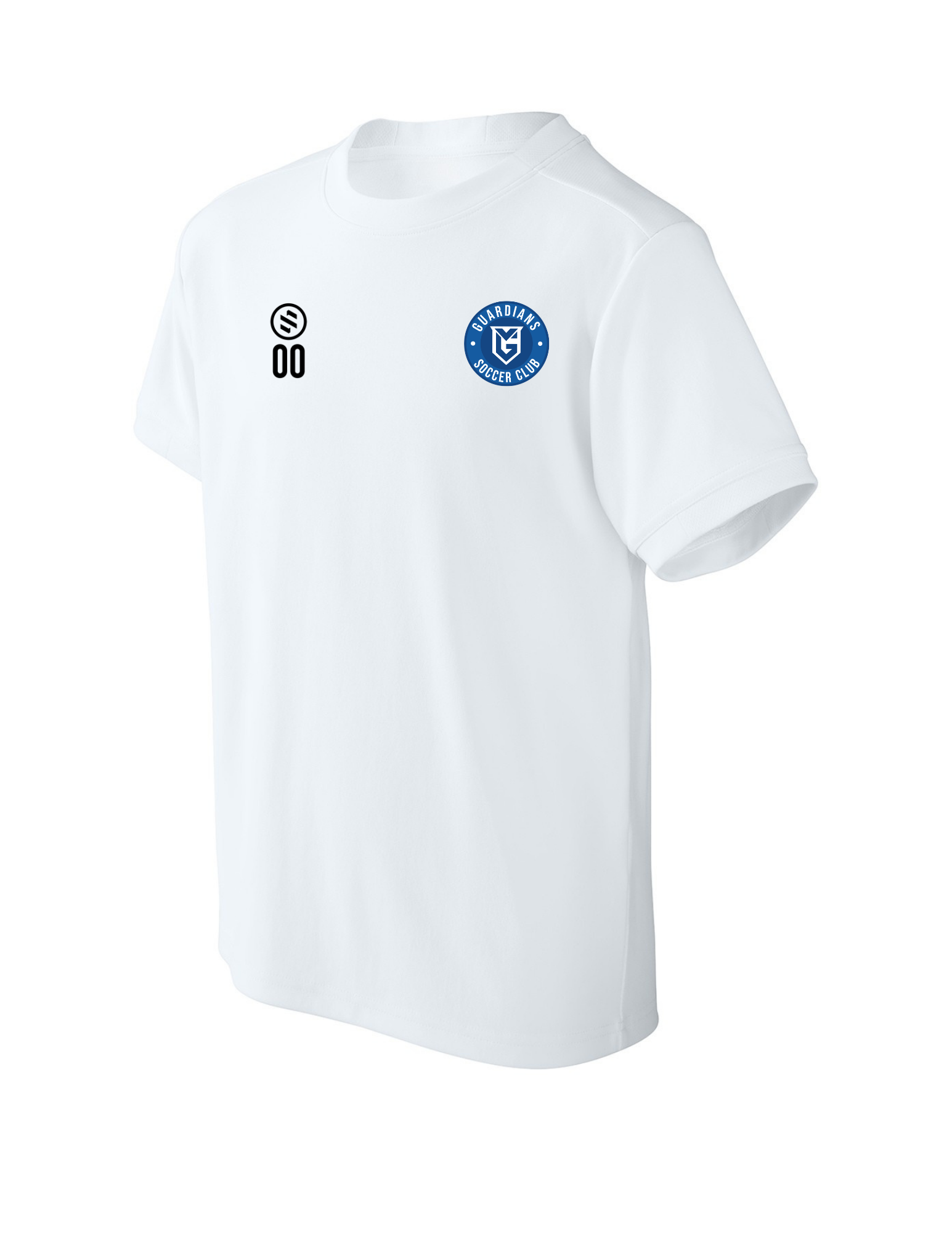 VSA Guardian - Core Performance Tee - Youth - White/White