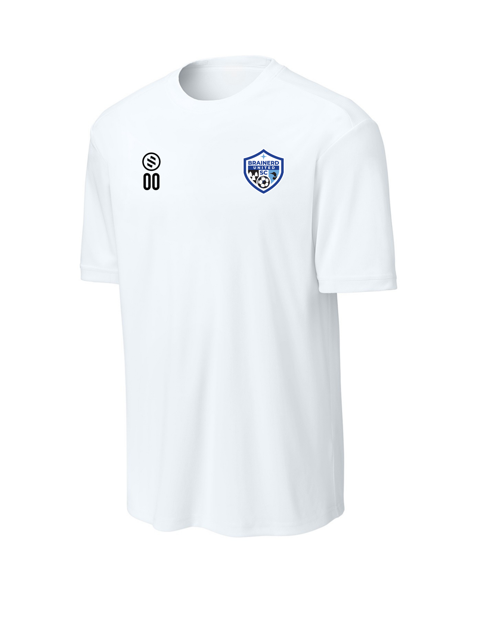 Brainerd United FC - Core Performance Tee - Youth - White