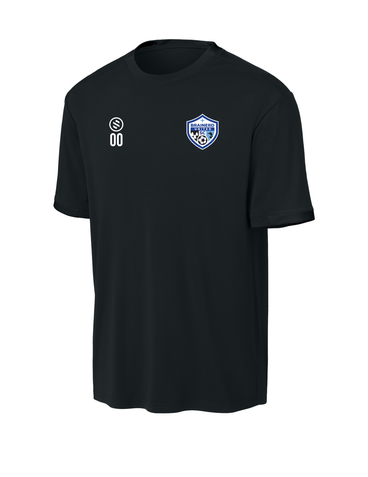 Brainerd United FC - Core Performance Tee - Youth - Black
