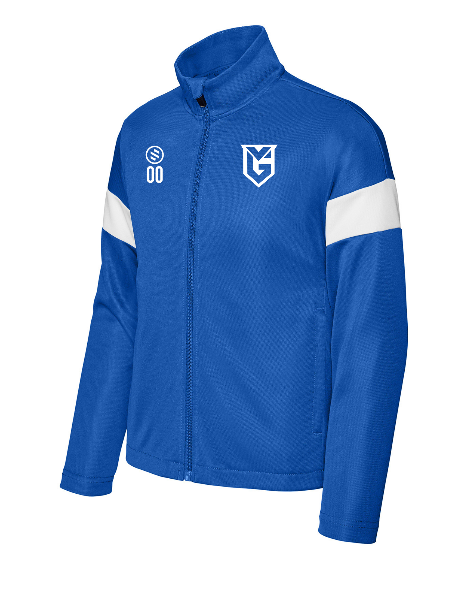 VSA Guardian - ProFit Full Zip Jacket - Youth - True Royal/ White