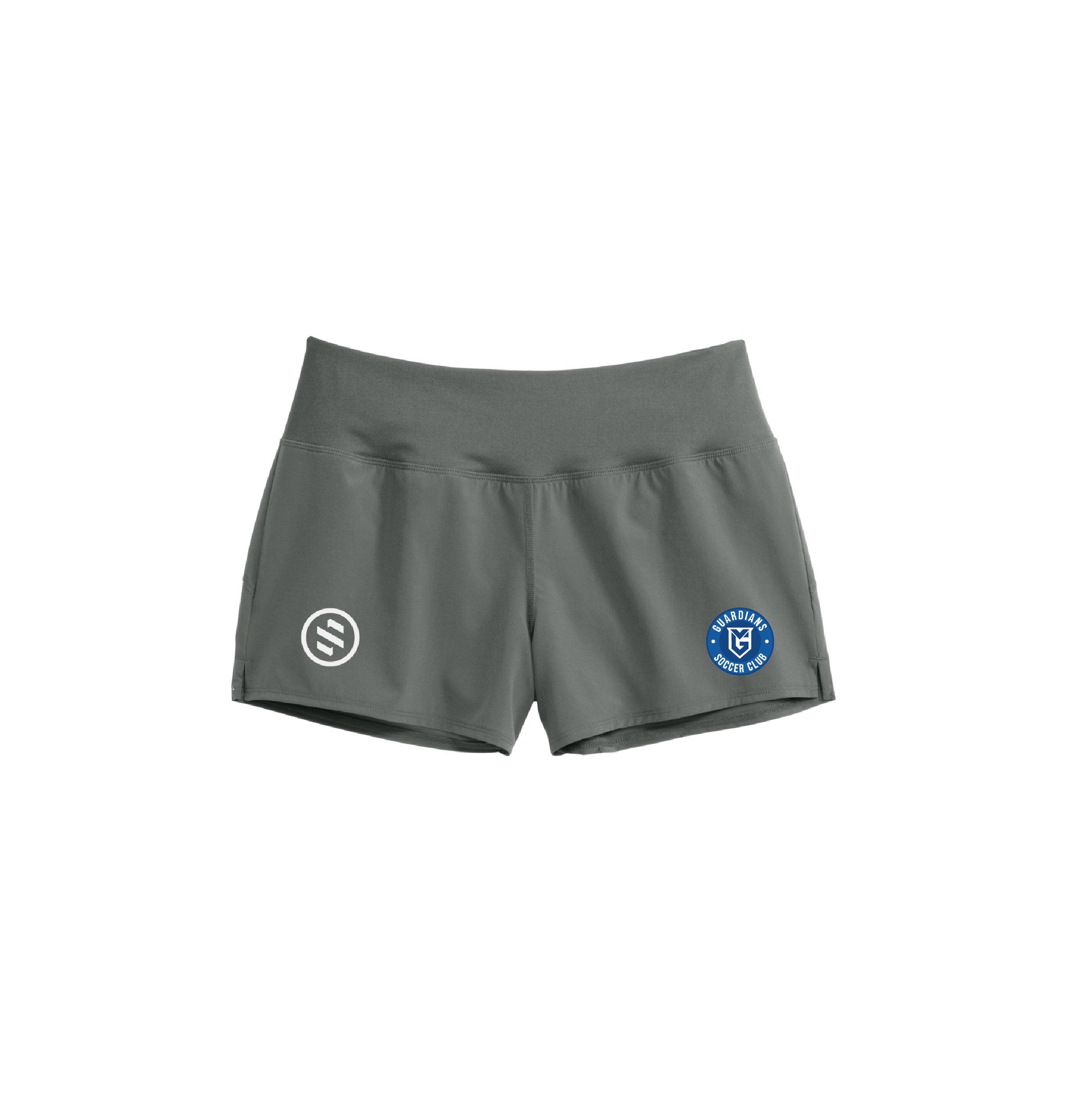 VSA Guardian Soccer Club - Performance Training Short Women’s - Gaphite