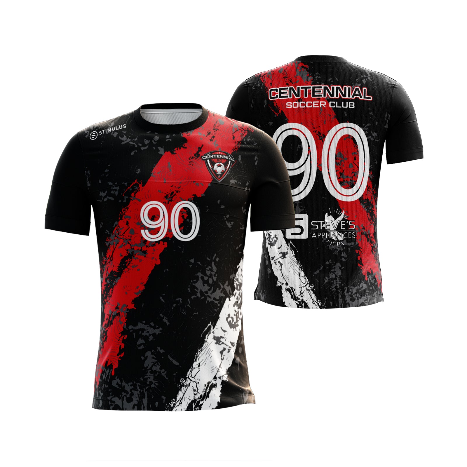 Centennial Soccer Club - Black Jersey