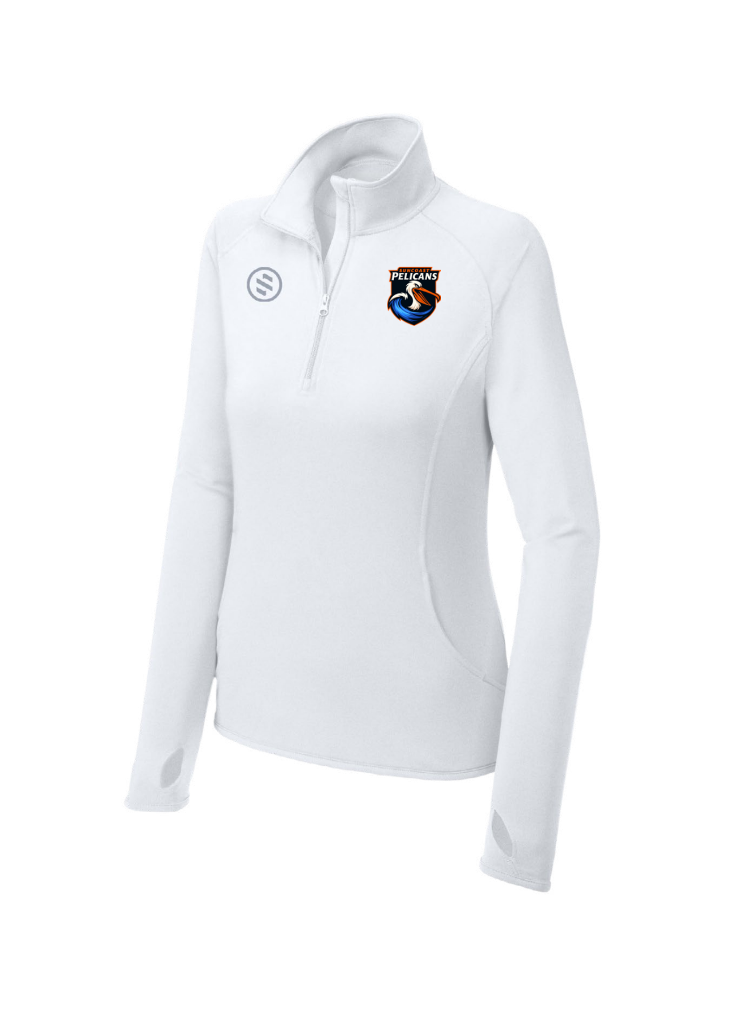 Suncoast Pelicans - 1/4-Zip Pullover - Women’s