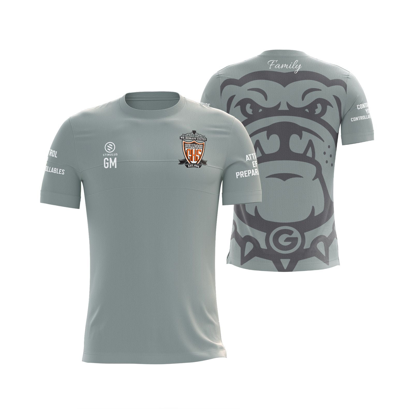 GHS BOYS SOCCER - Gray Training Jersey