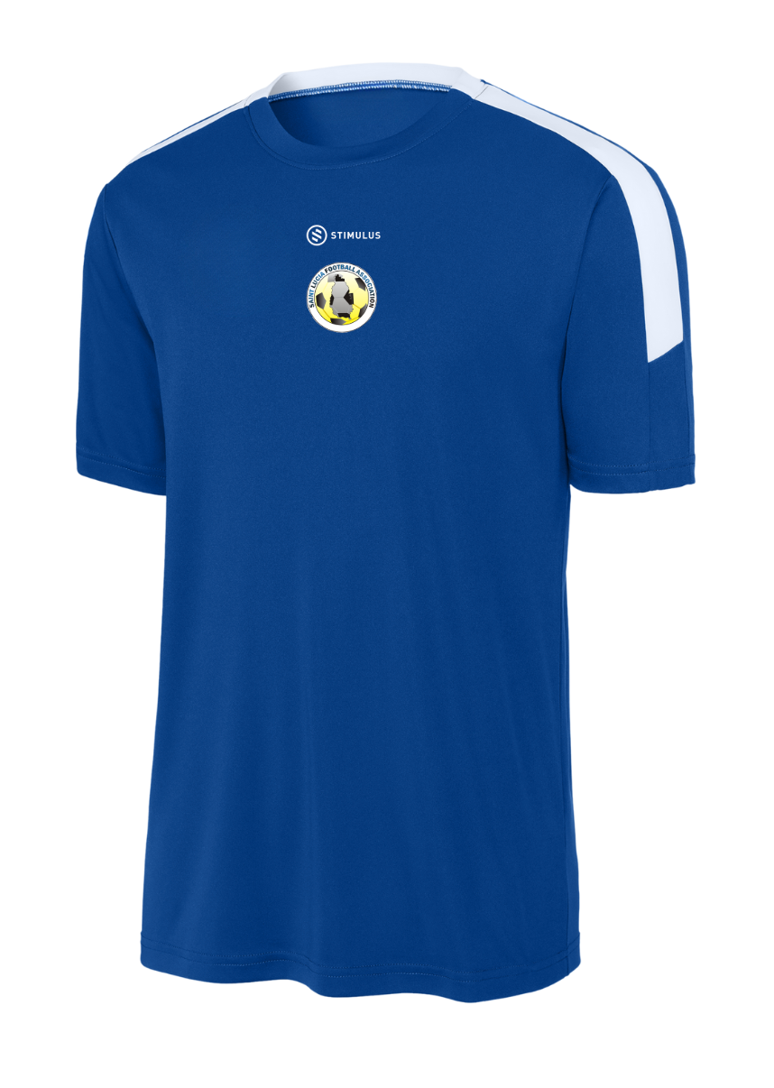 St Lucia FA-Competitor Crew Tee