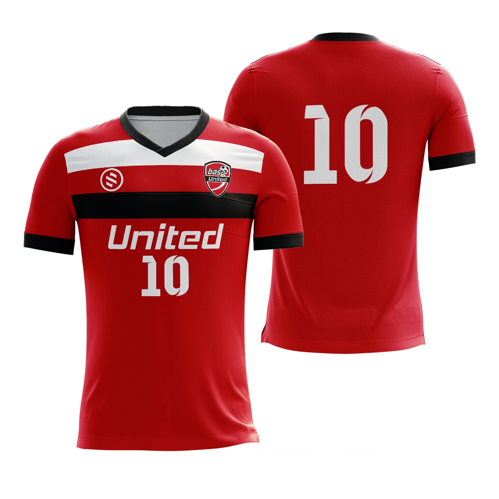 BASA United -  Red Game Jersey
