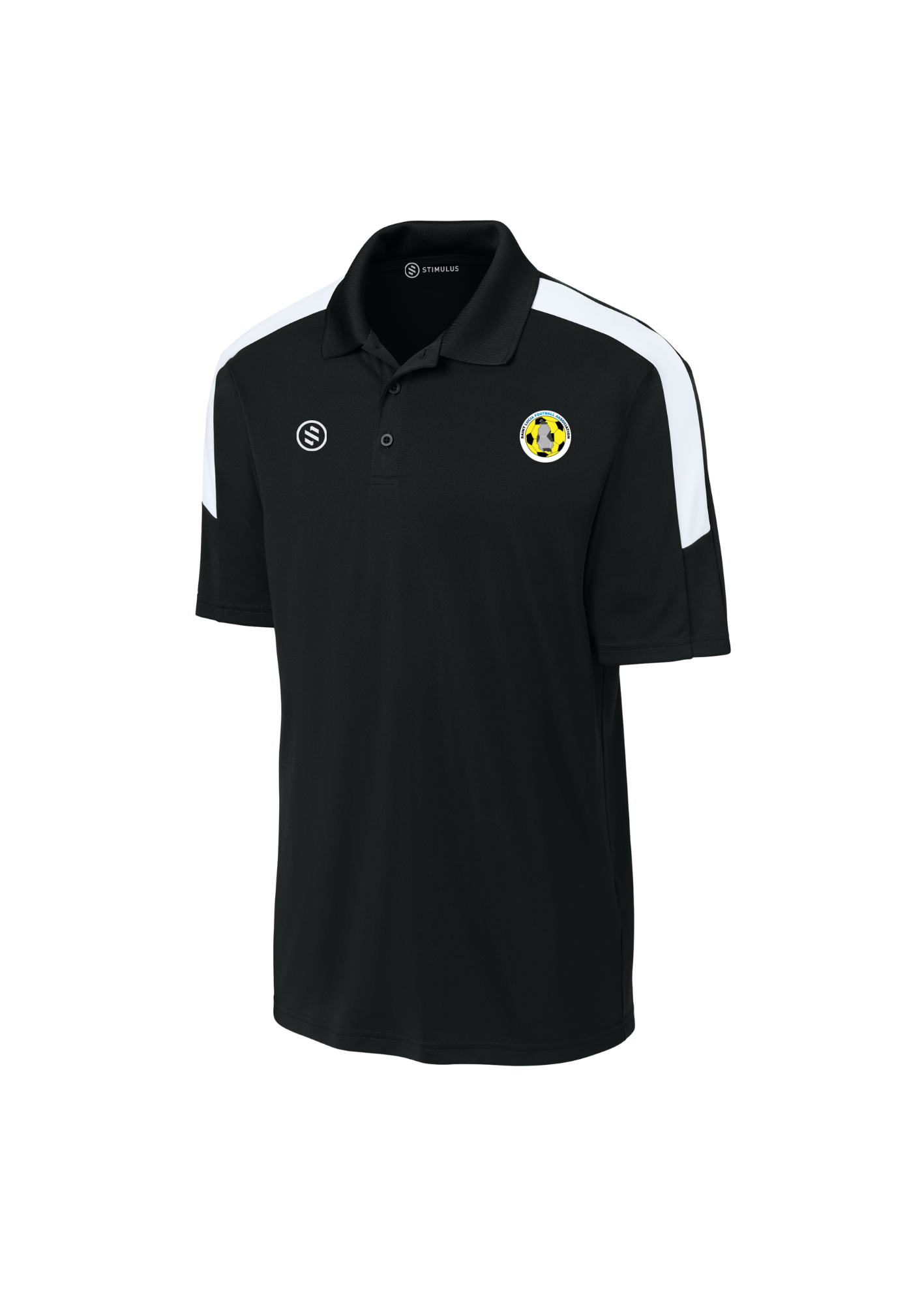 Saint Lucia FA - Performance Stripe Polo